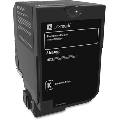Xerox Lexmark Unison Original Standard Yield Laser Toner Cartridge - Black -, LEX74C10K0