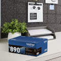 Brother TN890 Original Ultra High Yield Laser Toner Cartridge - Black -, BRTTN890