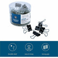 Business Source Small Binder Clips, Black, 1 Pack, BSN65366
