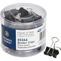 Business Source Small Binder Clips, Black, 1 Pack, BSN65366