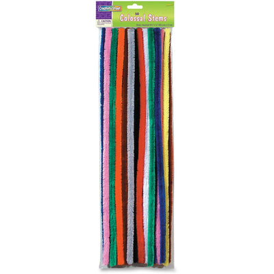 Dixon Ticonderoga Creativity Street Colossal Stems, Assorted, 50 / Pack, PAC718001