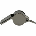 Champion Sports Medium Weight Metal Whistle, Silver, 1 Dozen, CSI501