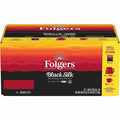 J.M. Smucker Folgers Fraction Pack Black Silk Coffee, 42 / Carton, FOL00019