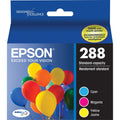 Epson DURABrite Ultra T288 Original Inkjet Ink Cartridge - Cyan, Magenta, Yellow - 3 / Pack, EPST288520S