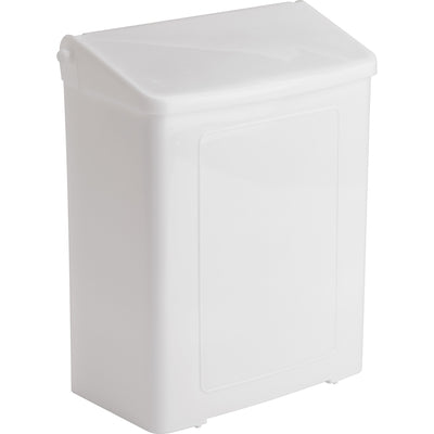 Impact Safe-Use Sanitary Napkin Receptacle, White, IMP1102