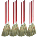 Genuine Joe Lobby Broom, Natural, 12 / Carton, GJO11501CT