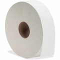 Genuine Joe Jumbo Jr Dispenser Bath Tissue Roll, White, 6 / Carton, GJO3520006