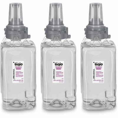 Gojo Antibacterial Handwash ADX-12 Dispenser Refill, Clear, 3 / Carton, GOJ881203CT