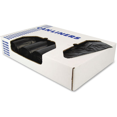 Novolex Heritage Dispenser Box Low-density Dark Liners, Black, 100 / Carton, HERX7658SKR01