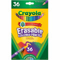 Crayola Erasable Colored Pencils, 3.3 mm, 36 / Pack, CYO681036