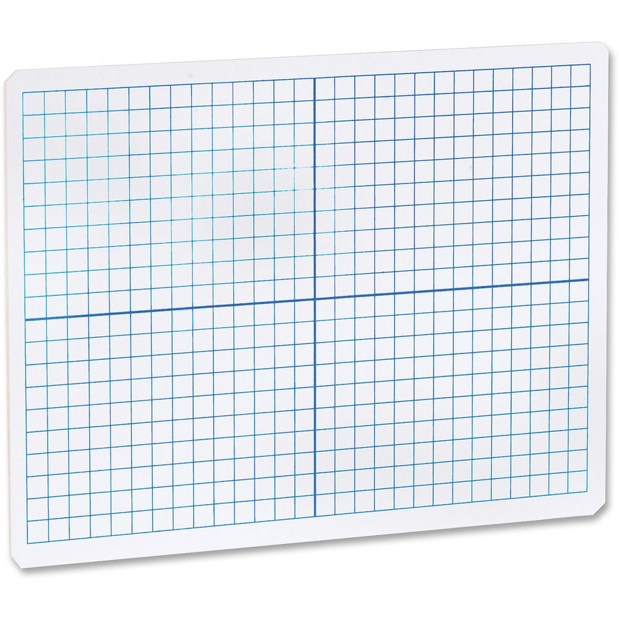 Flipside Grid Side/Plain Side Dry Erase Lap Board, Chip Resistant, FLP11000