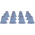 Genuine Joe Narrow Band Large Mophead, Blue, 12 / Carton, GJOLBL1BCT
