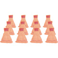 Genuine Joe Synthetic Blend Large Mophead, Orange, 12 / Carton, GJOLOR5BCT