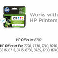 HP 952 Original Standard Yield Inkjet Ink Cartridge - Black -, HEWF6U15AN