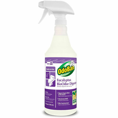 Clean Control OdoBan Eucalyptus BioOdor Digester Spray, Purple, 12 / Carton, ODO927062-QC12