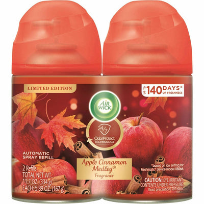 Reckitt Benckiser plc Air Wick Freshmatic Air Freshener Spray Refill, Clear, 2 / Pack, RAC82680