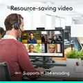 Logitech C925e Webcam - 30 fps - Black - USB 2.0 -, LOG960001075