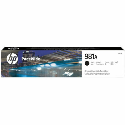 HP 981A (J3M71A) Original Page Wide Ink Cartridge - Single Pack - Black -, HEWJ3M71A