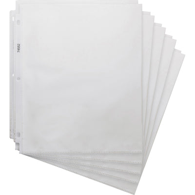 Business Source Heavyweight Sheet Protectors, Clear, 8 1/2" Width x 11" Length, 200 / Box — view 1