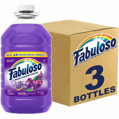 Colgate-Palmolive Fabuloso All Purpose Cleaner, Purple, 3 / Carton, CPC153122CT