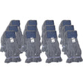 Genuine Joe 5" Headband Earth Mop Refill, Blue, 12 / Carton, GJO20124CT