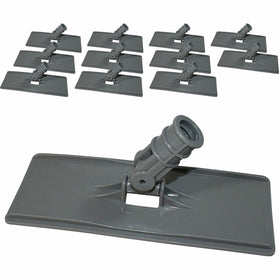 Genuine Joe Cleaning Pad Holder, Gray, 12 / Carton, GJO27000CT