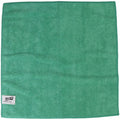 Genuine Joe General Purpose Microfiber Cloth, Green, 15 / Carton, GJO39505CT
