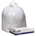 Genuine Joe Low Density White Can Liners, 100 / Carton, GJO4046W