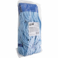 Genuine Joe Microfiber Wet Mophead Refill, Blue, 12 / Carton, GJO47540CT