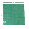 Genuine Joe Color-coded Microfiber Cleaning Cloths, Assorted, 36 / Carton, GJO48261CT