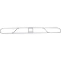 Genuine Joe Clip-on Long Dust Mop Frame, Metallic, 12 / Carton, GJO48266CT