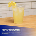 Genuine Joe 16 oz Clear Plastic Cups, 20 / Carton, GJO58230CT