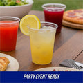 Genuine Joe 16 oz Clear Plastic Cups, 20 / Carton, GJO58230CT