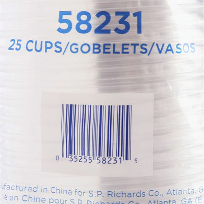 Genuine Joe 12 oz Clear Plastic Cups, 20 / Carton, GJO58231CT
