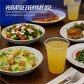 Genuine Joe 9 oz Clear Plastic Cups, 20 / Carton, GJO58233CT