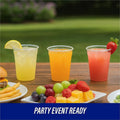 Genuine Joe 9 oz Clear Plastic Cups, 20 / Carton, GJO58233CT
