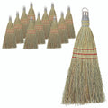 Genuine Joe Whisk Broom, Natural, 12 / Carton, GJO80161CT