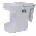 Genuine Joe Toilet Bowl Mop Caddy, White, 12 / Carton, GJO85121CT