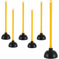 Genuine Joe Value Plus Plunger, Yellow, 6 / Carton, GJO85130CT