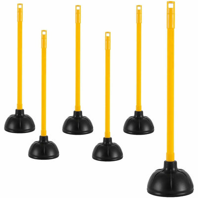 Genuine Joe Value Plus Plunger, Yellow, 6 / Carton, GJO85130CT