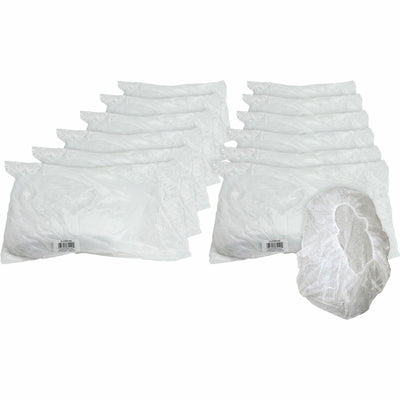 Genuine Joe Nonwoven Bouffant Cap, White, 10 / Carton, GJO85140CT