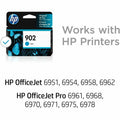 HP 902 (T6L86AN) Original Standard Yield Inkjet Ink Cartridge - Cyan -, HEWT6L86AN
