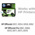 HP 902XL Original High Yield Inkjet Ink Cartridge - Black -, HEWT6M14AN