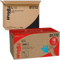 Kimberly-Clark Wypall GeneralClean L10 Light Cleaning Towels - Pop-Up Box, White, 1 Carton, KCC01772