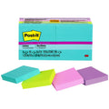3M Post-it Super Sticky Notes - Supernova Neons Color Collection, Iris Infusion, 1 Pack, MMM6228SSMIA