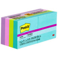 3M Post-it Super Sticky Notes - Supernova Neons Color Collection, Iris Infusion, 1 Pack, MMM6228SSMIA
