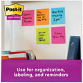 3M Post-it Super Sticky Notes - Energy Boost Color Collection, Limeade, 1 Pack, MMM65424SSAU