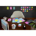 3M Post-it Super Sticky Notes - Supernova Neons Color Collection, Canary Yellow, 24 / Pack, MMM65424SSCYM