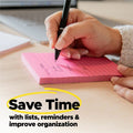 3M Post-it Super Sticky Notes - Supernova Neons Color Collection, Iris Infusion, 24 / Pack, MMM65424SSMIACP