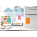 3M Post-it Super Sticky Notes - Supernova Neons Color Collection, Guava, 3 / Pack, MMM6603SSMIA